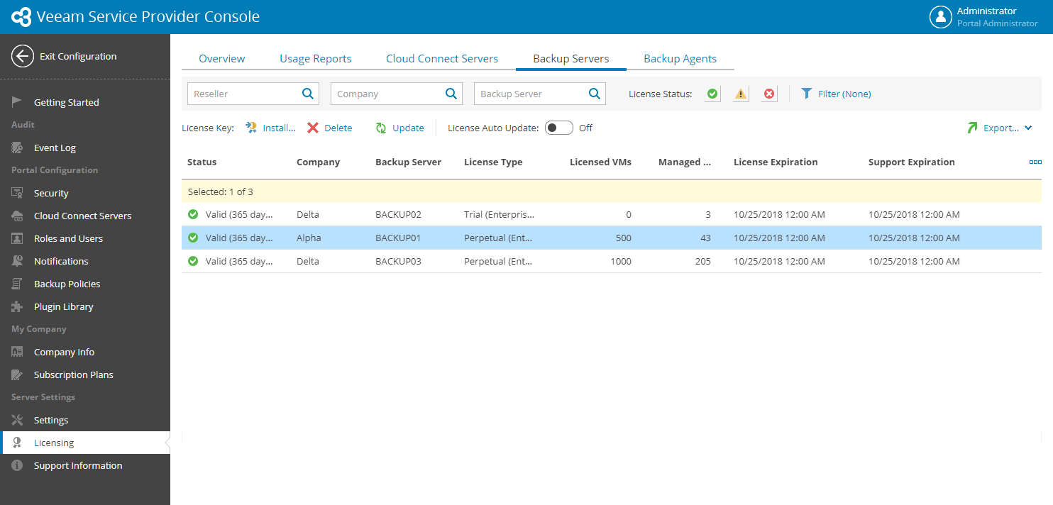 Veeam Service Provider Console — Guides Utilisateur Et Fiches Techniques